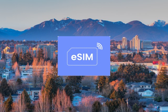 Vancouver: Canada eSIM Roaming Mobile Data Plan
