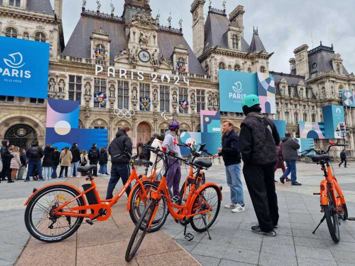 Pariz: ogled mesta v majhni skupini s kolesom ali električnim kolesom