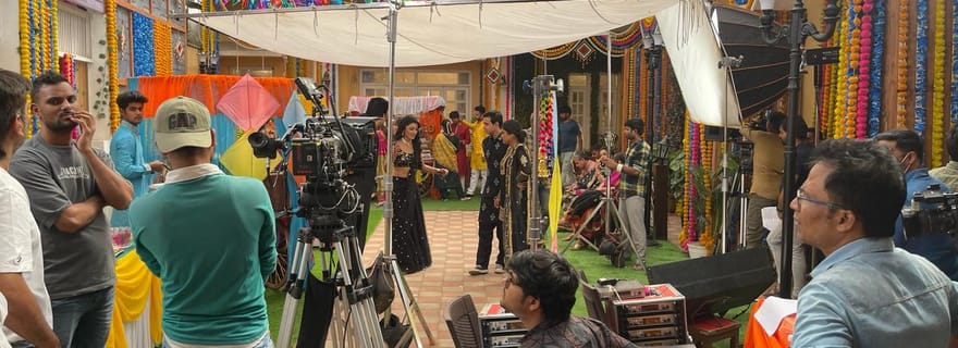 Visite touristique de Bollywood et visite de la maison des célébrités en voiture privée