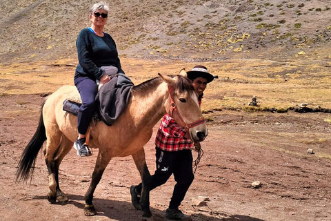 Cusco: Rainbow Mountain with Meals and Red Valley (optional)