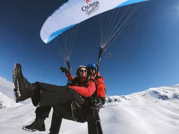 Davos : Vol en parapente en tandem