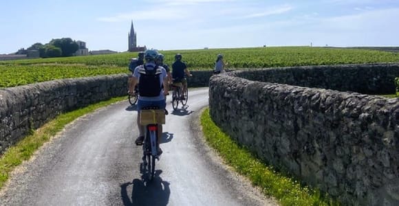 Bordeaux: St-Emilion Weinberge e-Bike Tour mit Wein und Mittagessen