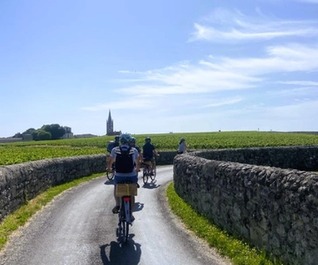 Bordéus: Passeio de e-Bike pelas vinhas de St-Emilion com vinho e almoço