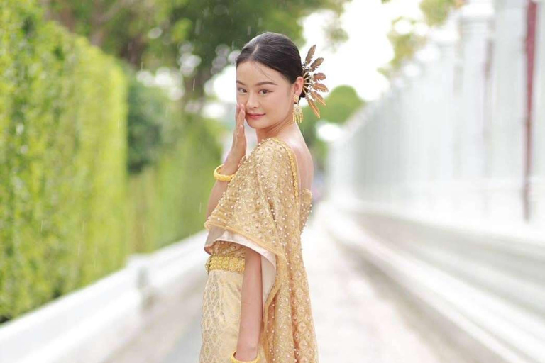 Bangkok: Insta City Tour With Thai Dress and Photoshoot Private Tour