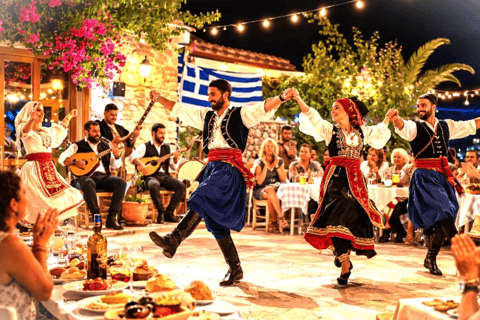Traditional Dinner, Live Music & Dance Show From Heraklion