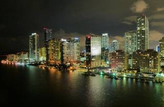 Miami: 1,5-stündige Bootsfahrt am Abend entlang der Biscayne Bay