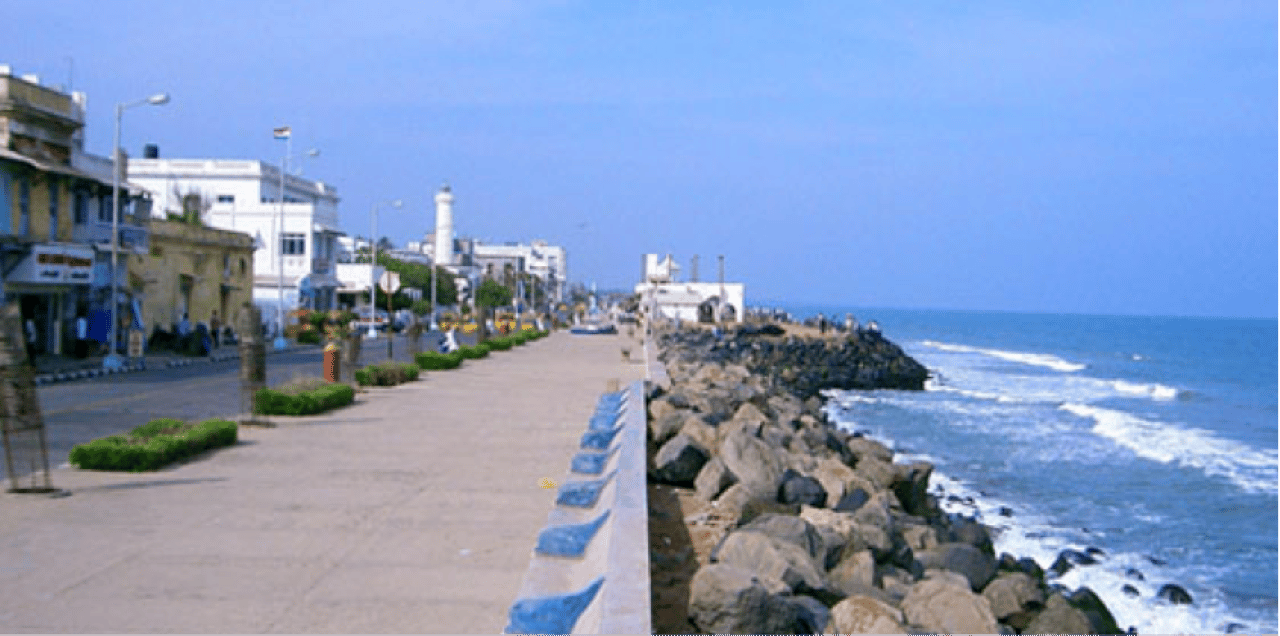 Pondicherry: Ganztagestour private Tour ab Chennai