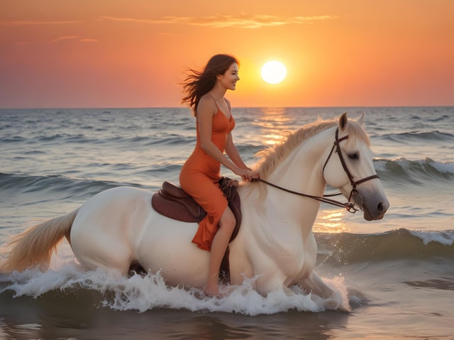 Hurghada: Arabian Desert and Sea Horseback Adventure