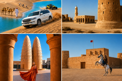 Doha: All-in-One Qatar Tour – City, Desert Safari & North Doha: Qatar Group Tour – City, Desert Safari & North