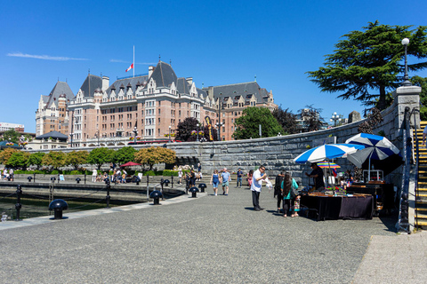 De Vancouver: Butchart Gardens e Victoria Sightseeing TourDe Vancouver: Butchart Gardens e passeio turístico em Victoria