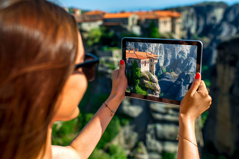 Athene: Meteora Kloosters & Grotten Dagtrip & LunchoptieGedeelde Tour in het Engels met bustransfer en lunch