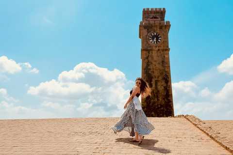 From Colombo: Galle Fort & Jungle Beach Tour with Shopping