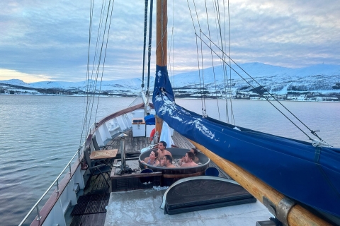 Tromsø : croisière en yacht dans le fjord gelé avec déjeuner