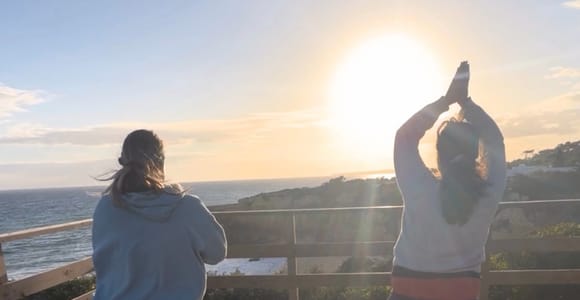 Albufeira: Sunset Yoga