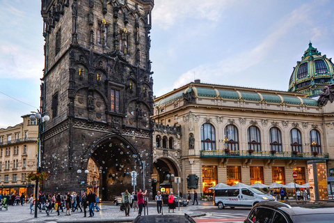 Visite guidée privée d&#039;une journée de Munich à Prague, et retour