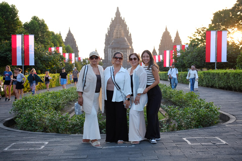 Tour privato tutto incluso: Borobudur e PrambananTour privato all inclusive: Borobudur e Prambanan