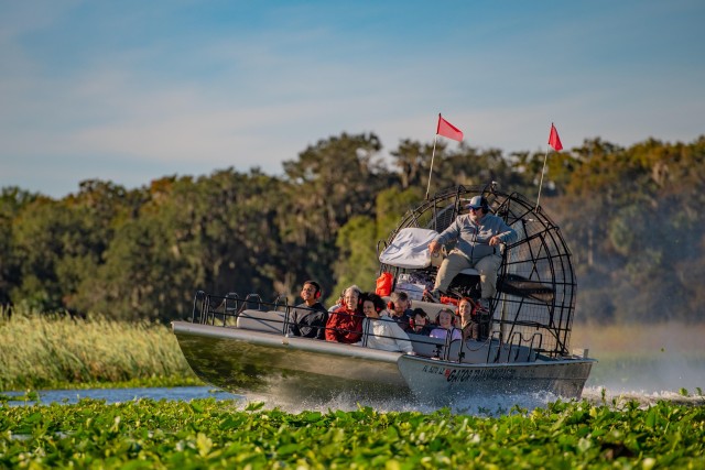 Visit Kissimmee Boggy Creek Airboat Ride with Optional Meal in St. Cloud