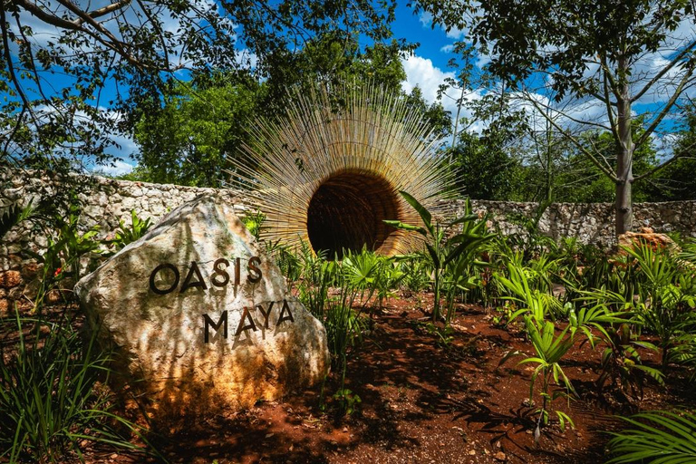 Au départ de Cancun : Ek Balam et visite des cénotes avec déjeuner et transfert