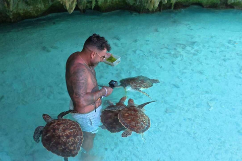 Zanzibar: Las Jozani, Jaskinia Salaam i restauracja RockLas Jozani, jaskinia Salaam i restauracja The Rock. Bez transportu.