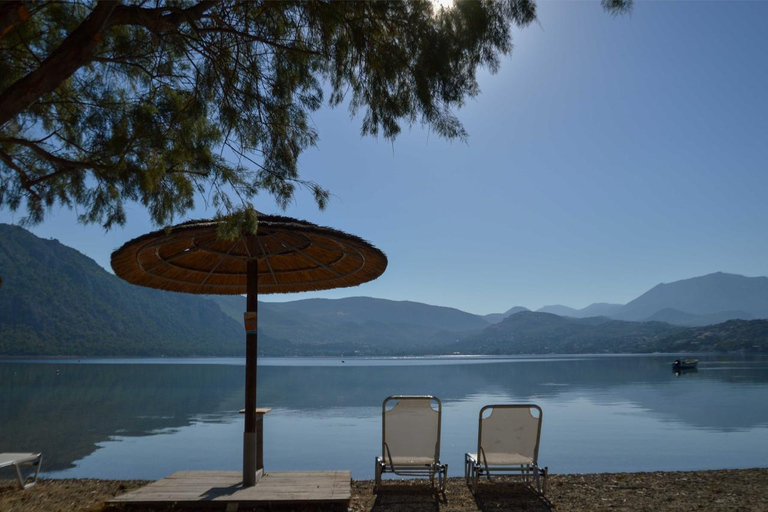 From Athens: Loutraki, Vouliagmeni Lake & Beach Swim Day