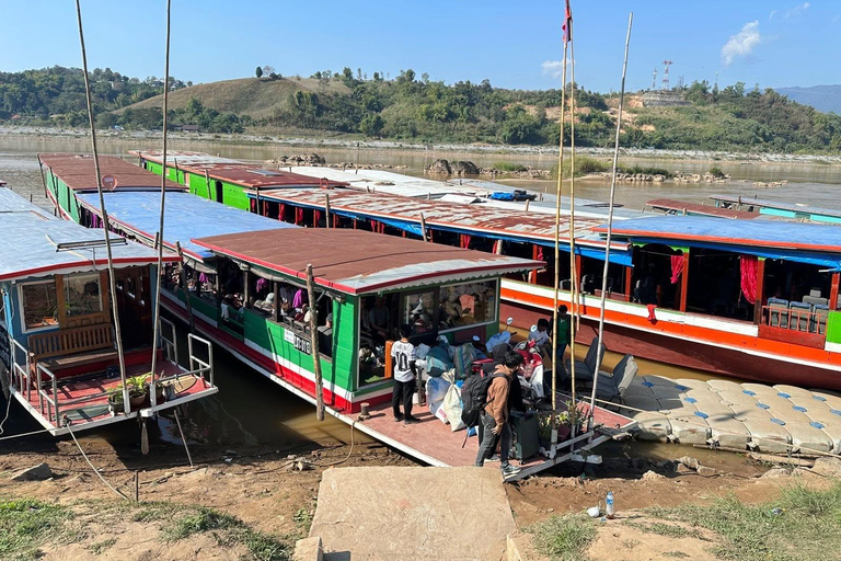 Chiang Rai Half Day & 2 Days Luang Prabang Slow Boat Trip
