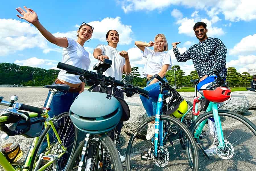 Tokio: 3-stündige Fahrrad- oder E-Bike Tour durch die Highlights der Stadt. Foto: GetYourGuide