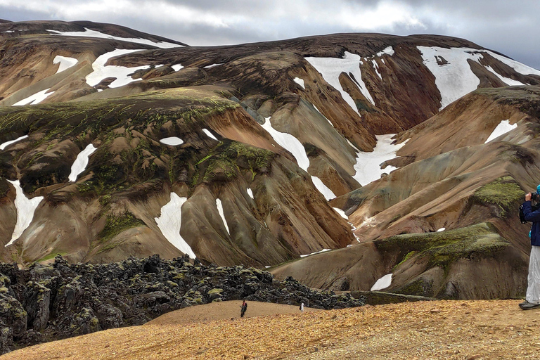 Reykjavík/Hella: Całodniowa wycieczka na wyżynę Landmannalaugar