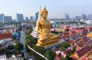 Bangkok: Kanaltour Wat Arun & Chao Phraya mit dem Longtailboot