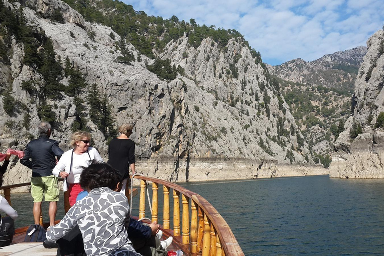 Antalya: Green Canyon Boat Tour with Lunch and Transfers