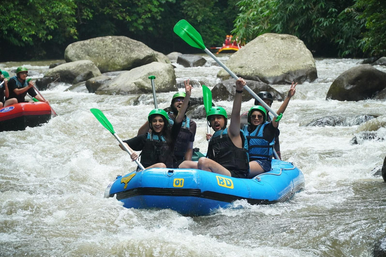 Ubud: Ayung River Rafting With Waterfalls & Jungle Cliffs