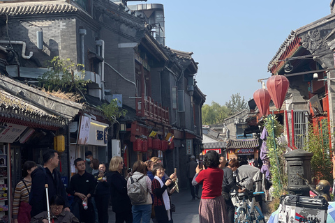 Visite à pied des hutongs de l'ancienne ville de Pékin