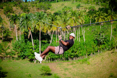 Punta Cana: Zipline, Buggy, Passeio a cavalo e Almoço