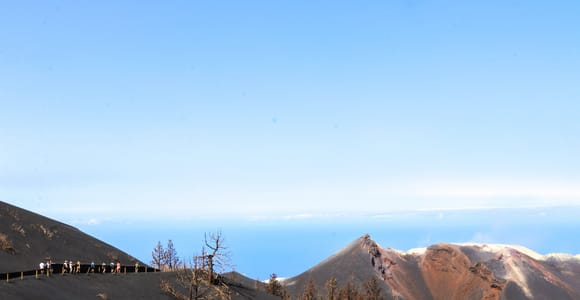 Tajogaite Volcano, the essential route: 5 km short version