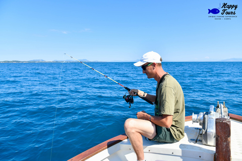 Lefkimmi: Small-Group Fishing Trip with Freshly Cooked Meal