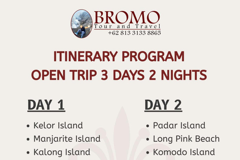 From Labuan Bajo: 2-Night Komodo Islands Sailing Trip