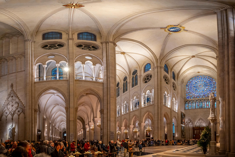 Paryż: wnętrze i skarbiec Notre-Dame: certyfikowana wycieczka z przewodnikiem