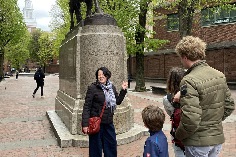 Boston: Freedom Trail: un interessante tour di veglia in francese