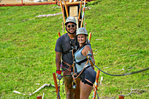 Punta Cana : Combo zipline, équitation et buggy