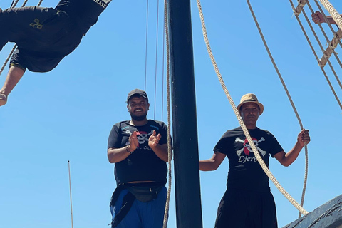 Djerba: Piratenschiff-Kreuzfahrt zur Flamingo-Insel mit Mittagessen