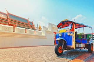 Bangkok: Geführte Tour in einem typischen thailändischen Tuk-Tuk