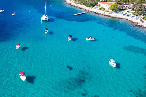 Split: Blue Lagoon Catamaran Cruise with Snacks