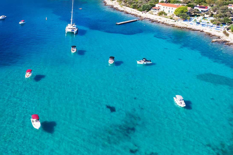 Split: Blue Lagoon Catamaran Cruise with Snacks