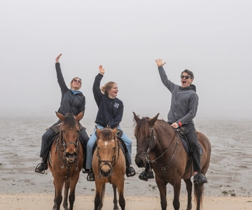 Passeggiata a cavallo sulla spiaggia GRUPPO - PDT