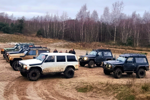 Gdańsk: aventura off-road com transporte de ida e volta