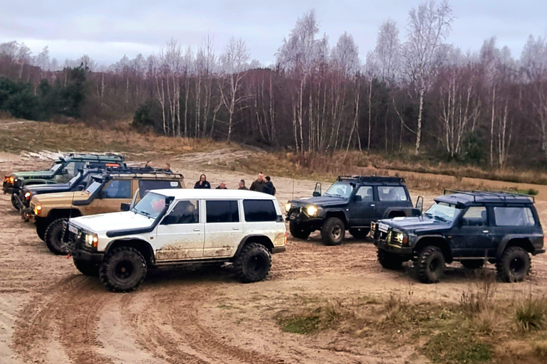 Gdańsk: aventura off-road com transporte de ida e volta