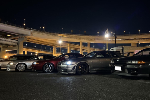 Daikoku PA und Tokyo Tour mit dem 700PS R34 GT-R (Private Tour)