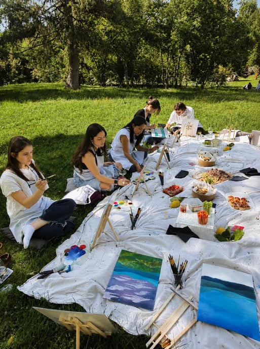 Mailand: Outdoor-Workshop „Paint and Sip“ im Parco Sempione Mailand: Outdoor-Workshop „Paint and Sip“ im Parco ...