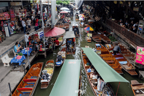 Visite d&#039;une jounée à Bangkok - Marché flottant