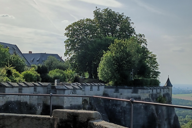 From Dresden: Table mountains Lilienstein & Königstein tour