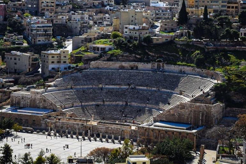 Excursión de un día: Tour de la ciudad de Jerash y Ammán desde Ammán